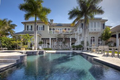 Inspiration for an exterior home remodel in Miami