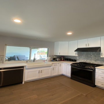 Modernization & Tradition combine with this Kitchen Remodel in Woodland Hills