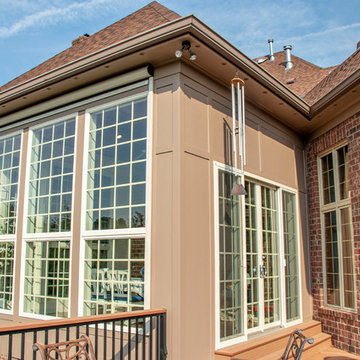 Room Addition with Deck