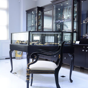 Queen Anne Display Cases