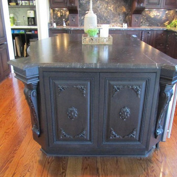 Thompson job, Maple Sable w/ Black Glaze