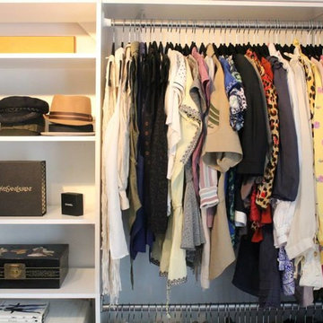 Small Bedroom Turned Walk in Closet