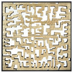 Elk Home - Elk Home H0036-8216 Mapped Gold - 23.5 Inch Dimensional Wall Art - Mapped Gold wall art features an intricately cut wMapped Gold 23.5 Inc Gold *UL Approved: YES Energy Star Qualified: n/a ADA Certified: n/a  *Number of Lights:   *Bulb Included:No *Bulb Type:No *Finish Type:Gold