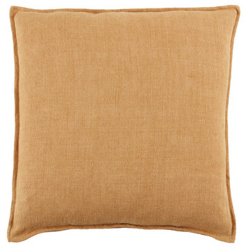 Jaipur Living Blanche Solid Light Terracotta Down Pillow 22"