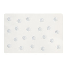 Placemat With Bobble Shapes, Ivory