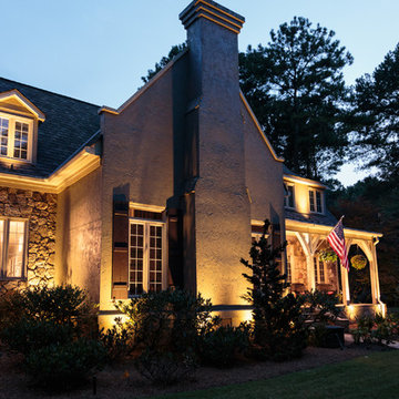 Kennesaw, GA House and Backyard Lighting Project