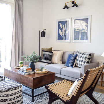 Transitional Living Room
