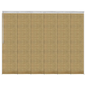 Daffodil 6-Panel Track Extendable Vertical Blinds 98-130"W