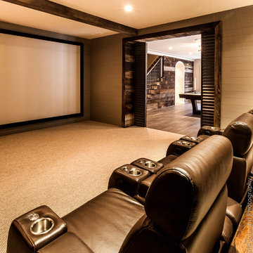 Basement Media Room