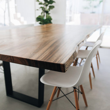 Monkeypod Live Edge Dining Table
