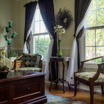 Fiberglass Windows Complement the Living Room