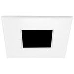 WAC Lighting - Oculux Architectural 3.5" LED Square Pinhole Trim, White - Oculux Architectural is an upgrade to the Oculux recessed downlight, offering an increased variety of specification options. Featuring an 30 Deg Adjustable LED light engine with greater CCT selections along with Round and Square invisible trim and pinhole options. Oculux Architectural includes a single SKU selection for IC-Rated Airtight New Construction Housing with LED Light Engine along with a variety of trim options to select from. Energy Star Rated and CEC Title 24 Compliant with wet location listing means that Oculux can be installed in a broad range of applications. 35 Degree visual cutoff provides superb glare reduction.