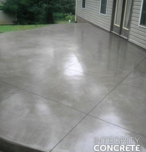 Concrete patio finish ideas, pictures, remodel and decor Concrete patio décor