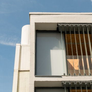 Water Tank Conversion East London | 1-Bed Duplex Penthouse Industrial Design