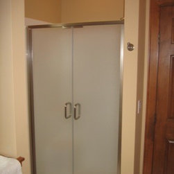 French Style Semi-Frameless Shower Doors - Shower Doors