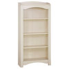 Hawksbury 4-Shelf Bookcase, Antique White
