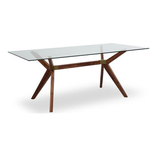Mid-Century Modern Glass Dining Table - Midcentury - Dining Tables - by ...
