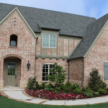 Country French Tudor Home Design