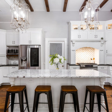 Modern Colonial Kitchen