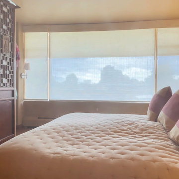 Woven Wood + Motorized Roller Shades | Amazing Blinds by Armi