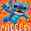 Lilo and Stitch Coffee Poster, Unframed Version