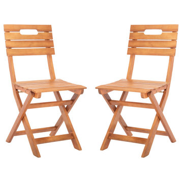 Safavieh Blison Folding Chair, Set of 2, Natural
