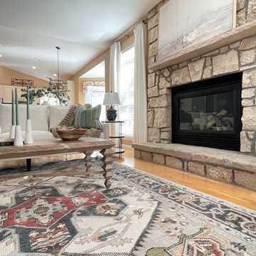 Chesterfield Mo-Traditional Living Room refresh