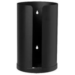 blomus - Nexio Toilet Roll Holder 2 Roll Black Cylinder - This simple 2 Roll Cylinder Toilet Paper Holder fits any bathroom. Toilet roll holder coordinates well with other Nexio bathroom accessories.