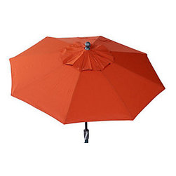 Christy Sports 7.5' Push Tilt Market Umbrella Pottery - Outdoor Umbrellas