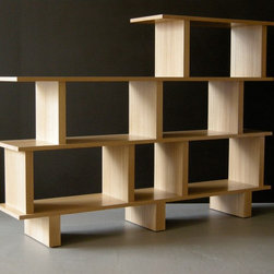 Bookcase/Room Divider - Oak - Bookcases