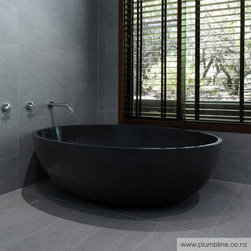 Haven 1550 Stone Freestanding Bath Without Base By Plumbline - Bathtubs