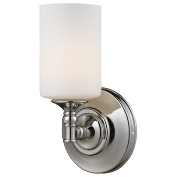 Cannondale 1 Light Wall Sconce, Chrome