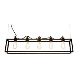 Pop Bar 5 Light Pendant Light - Pendant Lighting