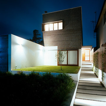 Five Dock House Exterior at night