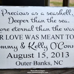 Handcrafted Beach House Decor Signs - Products