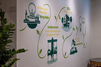 Sustainability Mural – The Bloomsbury Hotel