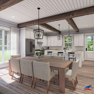 Modern Farmhouse Plan 041-00227
