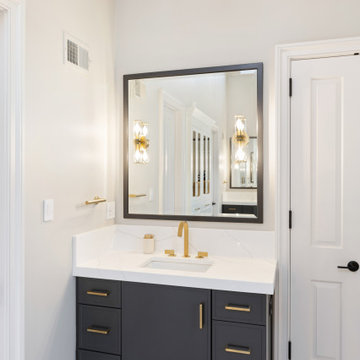 Modern Luxe Primary Bathroom Remodel Leawood, KS
