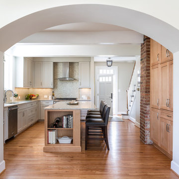 Charming Brick Kitchen