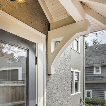 Tudor Kitchen - Exterior Detail