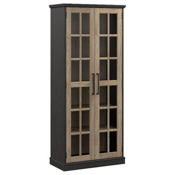 Westbrook Curio Cabinet with Glass Doors by Bush Furniture