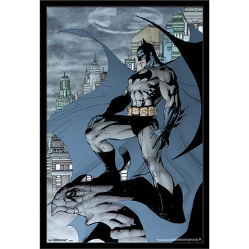 Batman Cape Poster, Black Framed Version