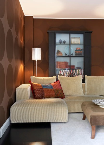 Современная классика Семейная комната by Pure Interior Design by Stine Hollesen