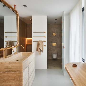 Badezimmer mit  Aufteilung