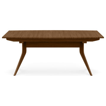 Copeland Catalina Trestle Extension Table, Natural Walnut, 46x72