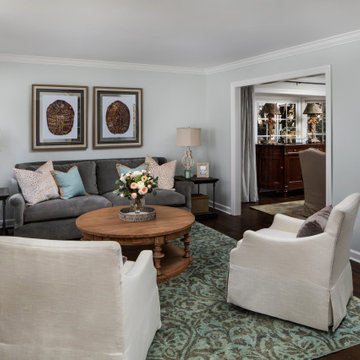 Turtle Shell Art Living Room