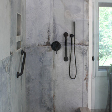 Rustic Modern Spa Bathroom