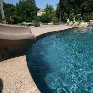Water Slide, Water Feature, Fire Pit, Fire Feature, Torches, Lights, Spa, & More