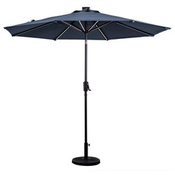 Contemporary Outdoor Umbrellas by Sun-Ray