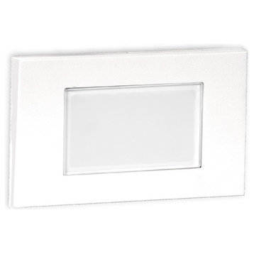 LED Low Voltage Diffused Step and Wall-Light 2700K, White